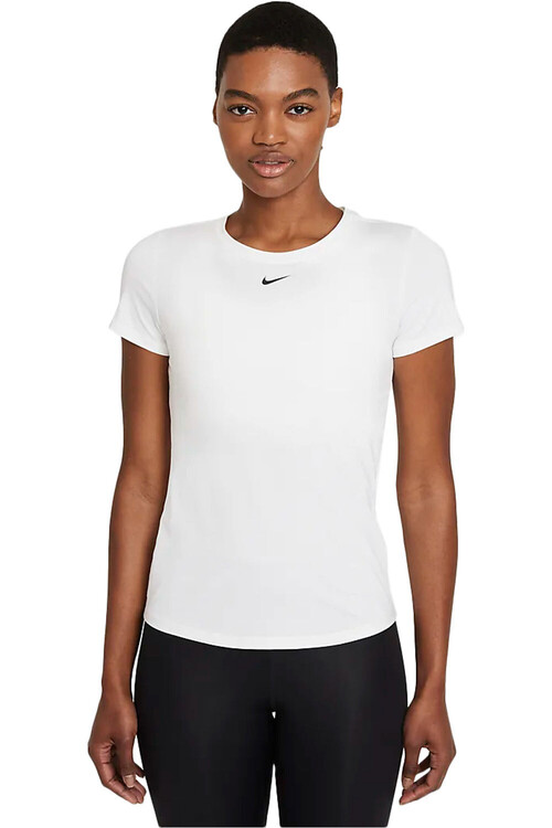 NIKE W NK ONE DF SS SLIM TOP blanco