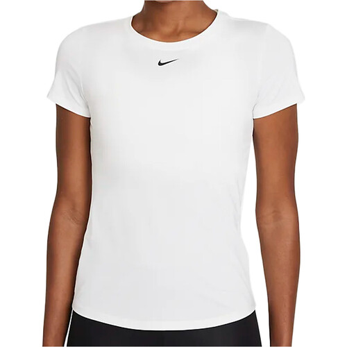 NIKE W NK ONE DF SS SLIM TOP blanco