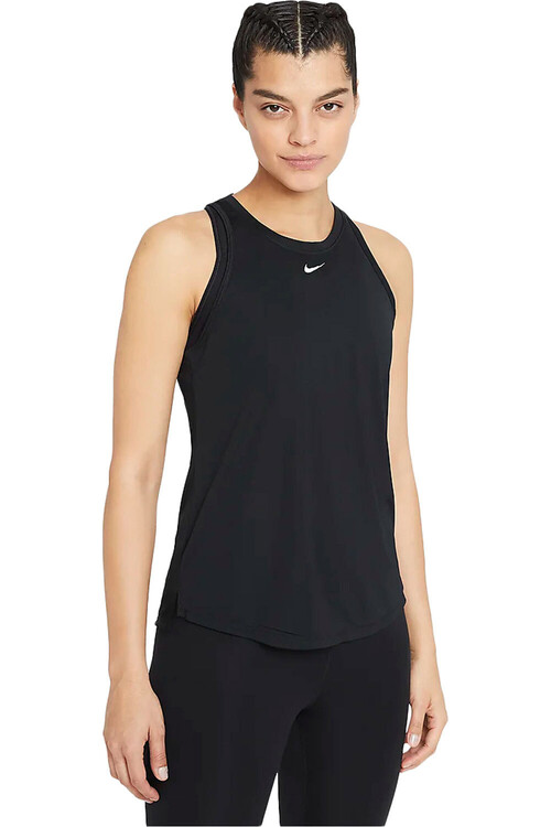 NIKE W NK ONE DF STD TANK negro