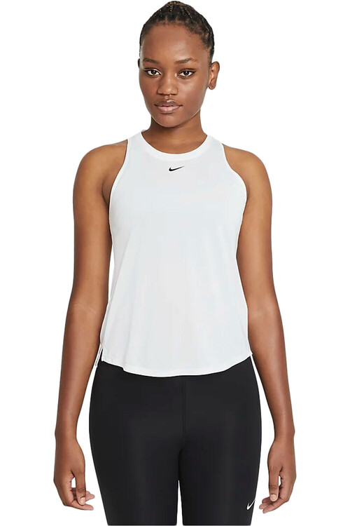 NIKE W NK ONE DF STD TANK blanco