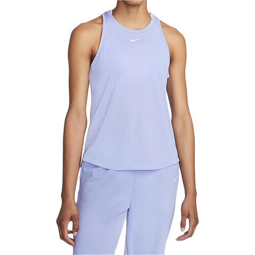 NIKE W NK ONE DF STD TANK morado