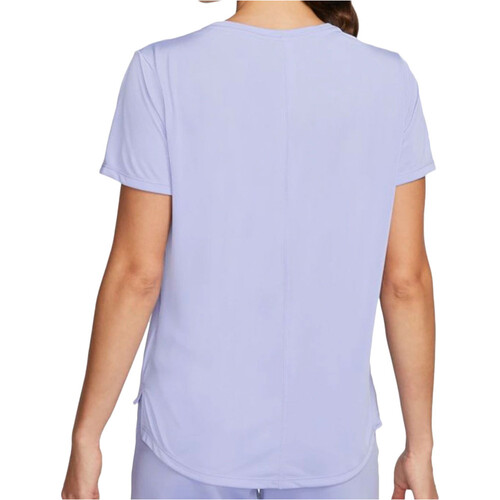 NIKE W NK ONE DF SS STD TOP morado