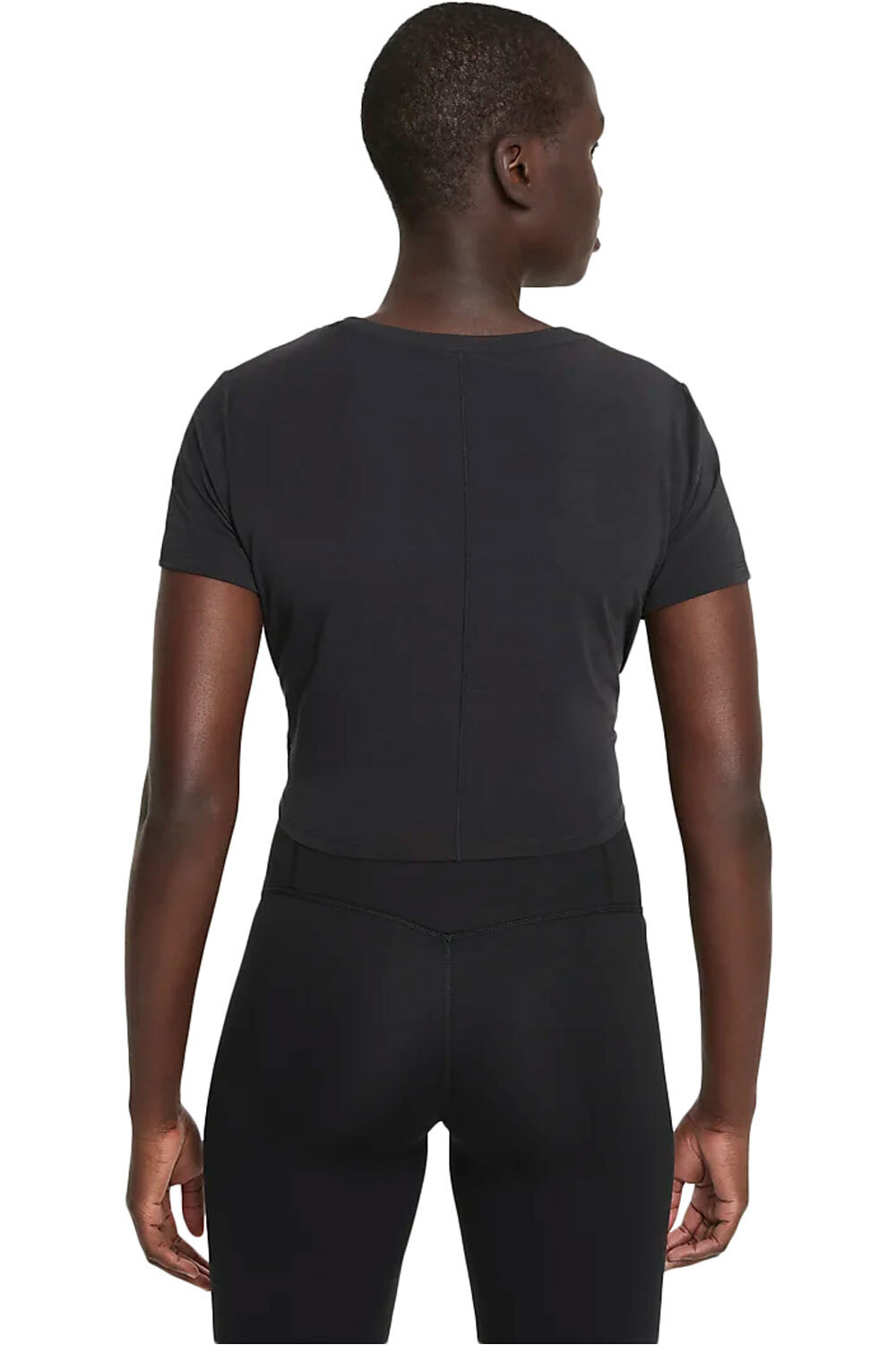 Nike camisetas fitness mujer Nike W NK ONE LUXE DF SS STD TW TP vista trasera Nike camisetas fitness mujer Nike W NK ONE LUXE DF SS STD TW TP vista trasera