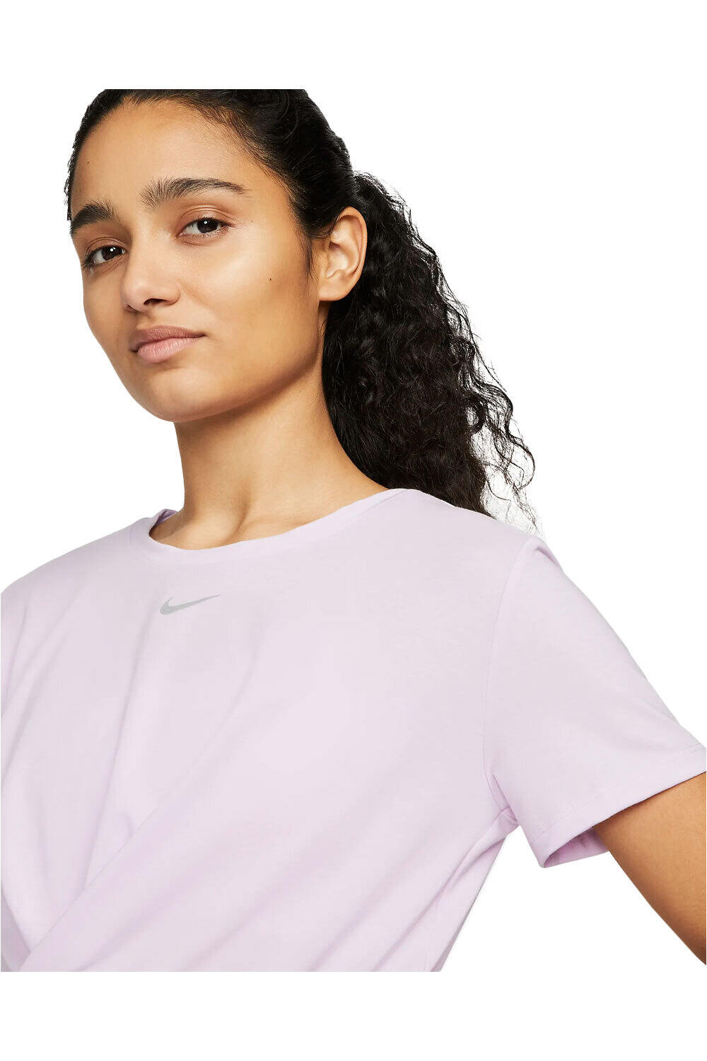 Nike camisetas fitness mujer Nike W NK ONE LUXE DF SS STD TW TP vista detalle Nike camisetas fitness mujer Nike W NK ONE LUXE DF SS STD TW TP vista detalle