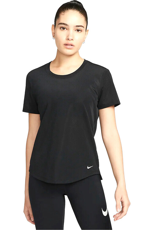 NIKE W NK ONE DF BREATHE STD SS TOP negro