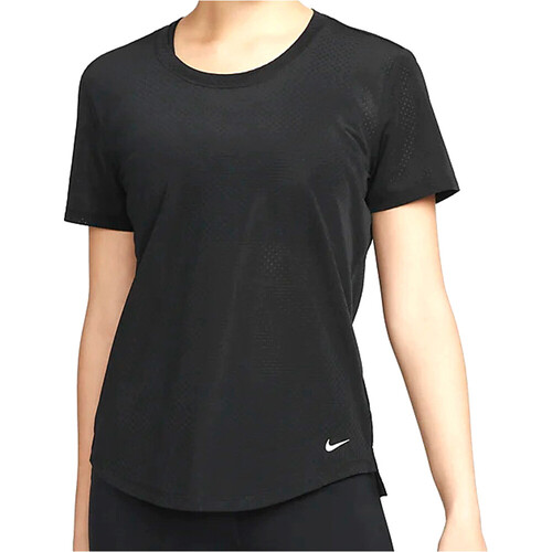 NIKE W NK ONE DF BREATHE STD SS TOP negro