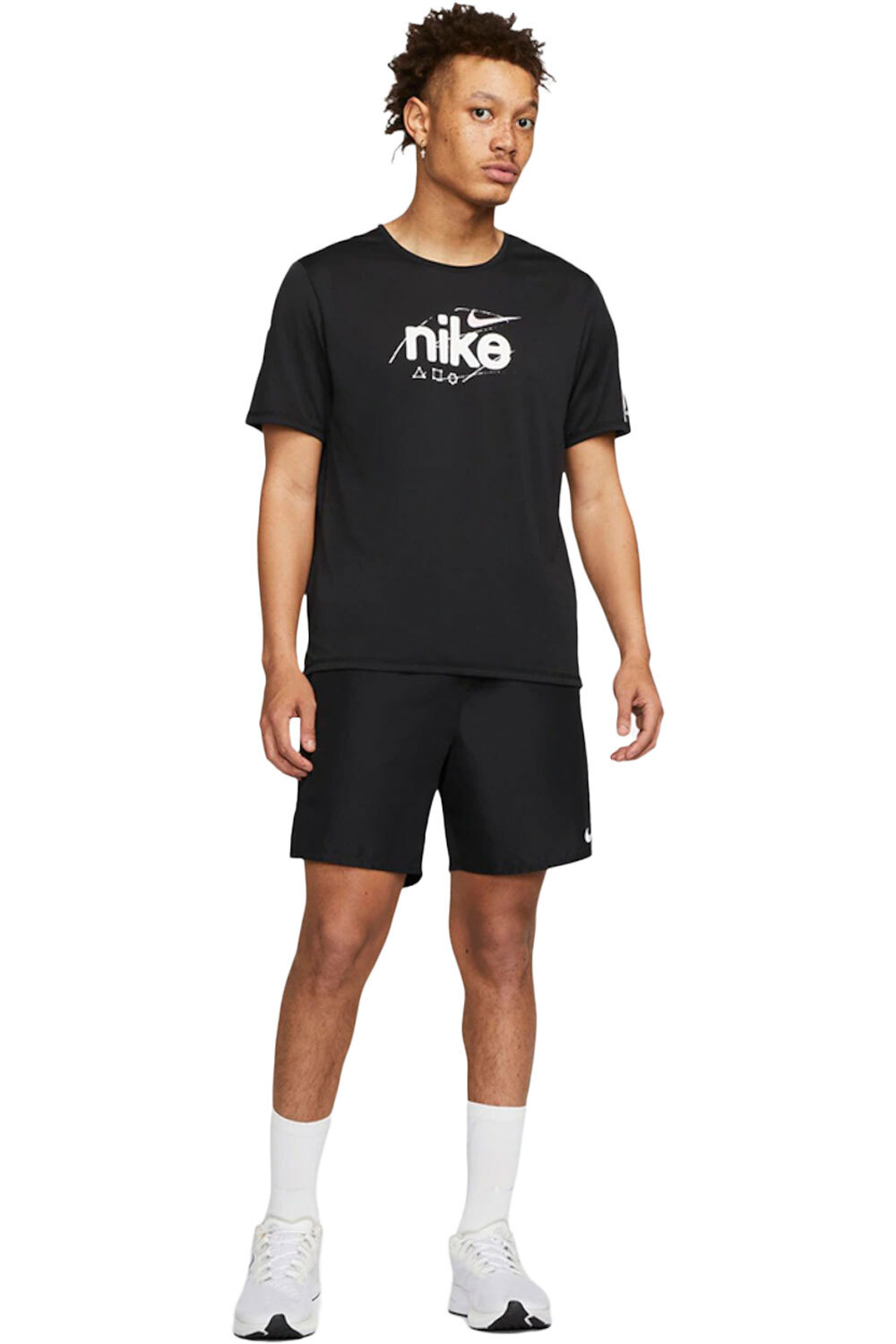Nike camiseta técnica manga corta hombre Nike M NK DF MILER SS DYE 04 Nike camiseta técnica manga corta hombre Nike M NK DF MILER SS DYE 04