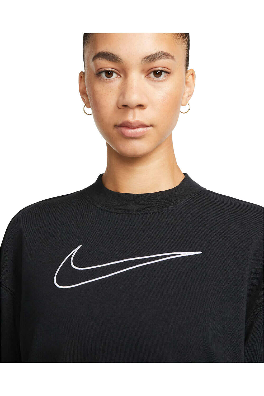 Nike sudaderas deportivas mujer Nike W NK DF GT FT GX CREW ESSTL vista detalle Nike sudaderas deportivas mujer Nike W NK DF GT FT GX CREW ESSTL vista detalle