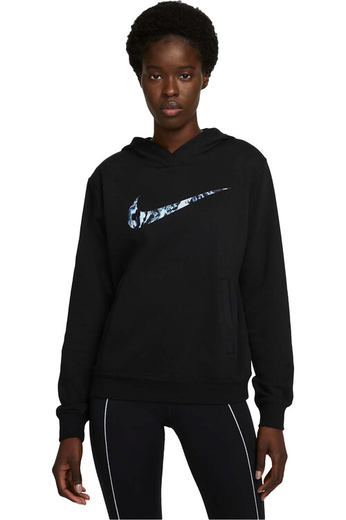 NIKE W NK DF GT FT GX HOODIE FILL negro