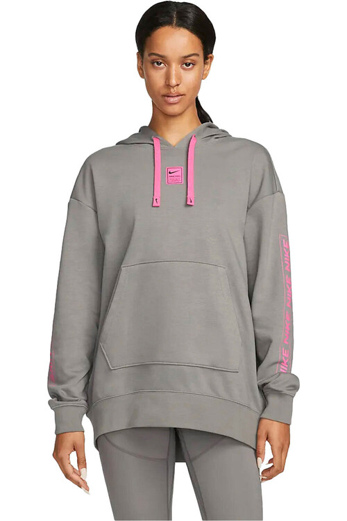 NIKE W NK DF GT FT GX HOODIE gris