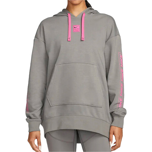 NIKE W NK DF GT FT GX HOODIE gris