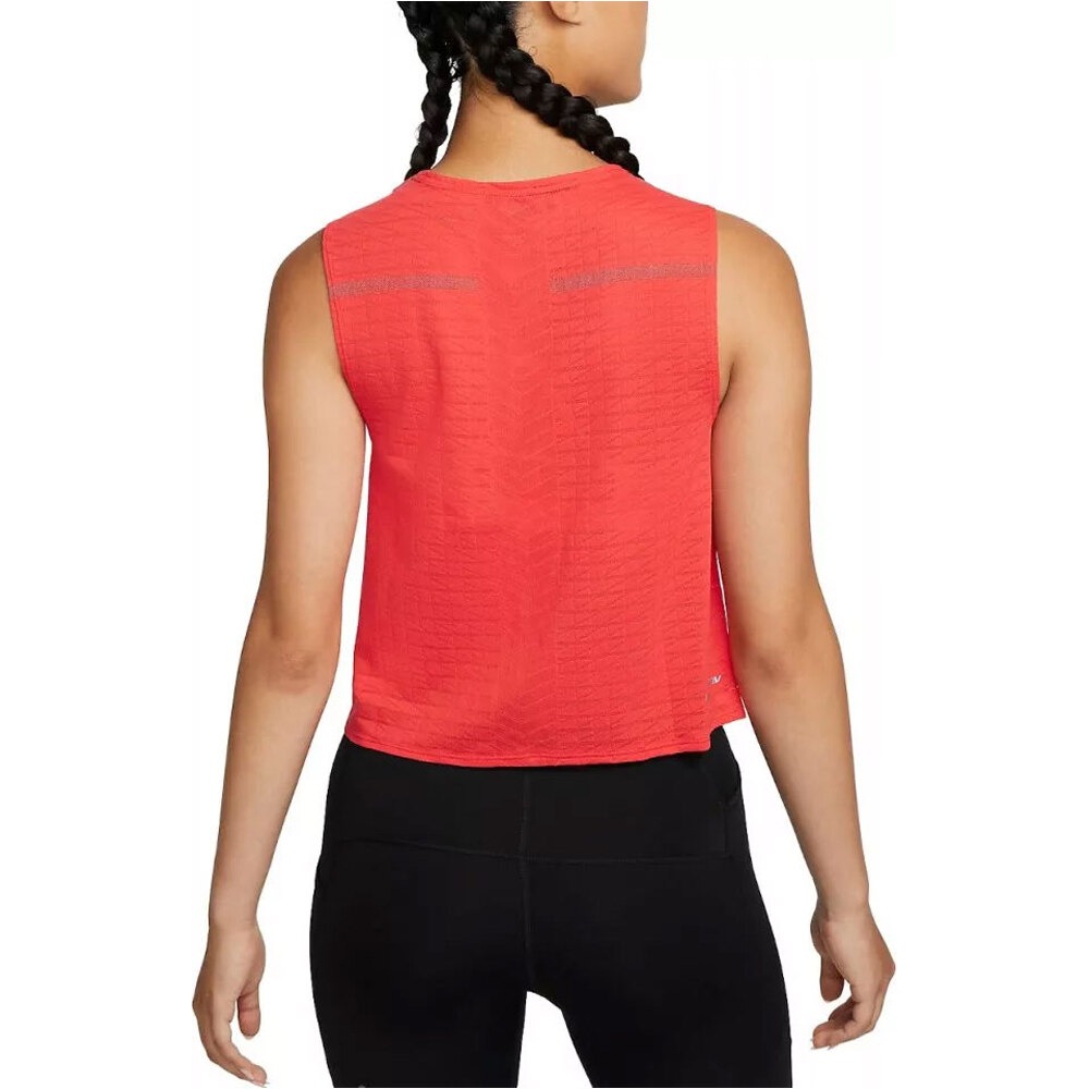 Nike camiseta técnica tirantes mujer Nike W NK DFADV RUN DVN ENG TANK vista trasera Nike camiseta técnica tirantes mujer Nike W NK DFADV RUN DVN ENG TANK vista trasera