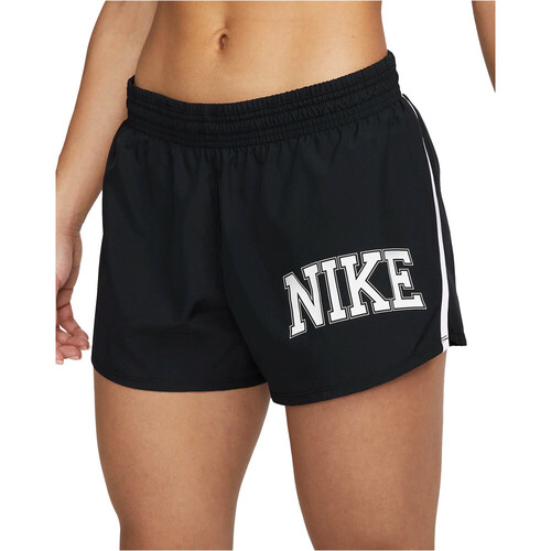 NIKE W NK DF SWSH RUN 10K SHORT negro