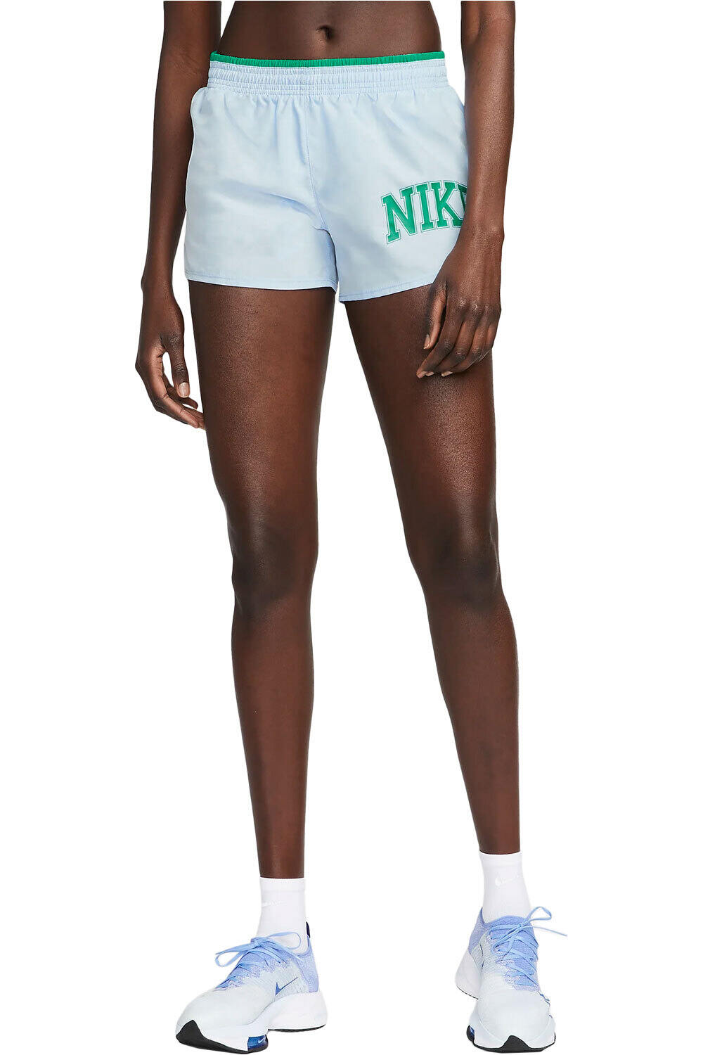 Nike pantalón running mujer Nike W NK DF SWSH RUN 10K SHORT vista frontal Nike pantalón running mujer Nike W NK DF SWSH RUN 10K SHORT vista frontal