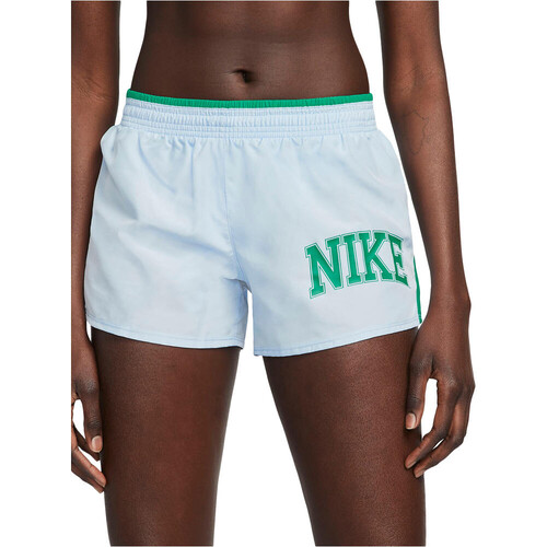 NIKE W NK DF SWSH RUN 10K SHORT azul