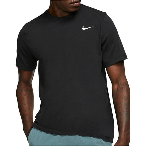 NIKE M NK DF TEE DFC CREW SOLID negro