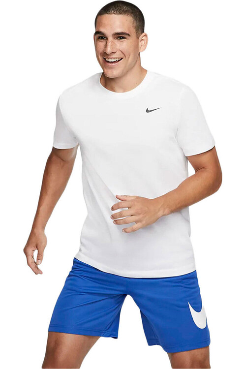 NIKE M NK DF TEE DFC CREW SOLID blanco