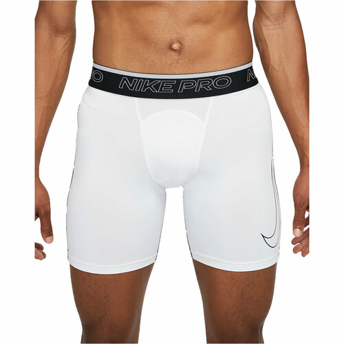 NIKE M NP DF SHORT blanco
