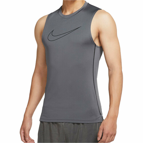 NIKE M NP DF TOP SL TIGHT gris