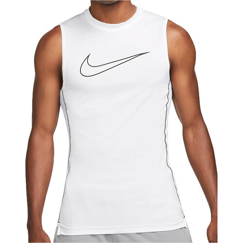 NIKE M NP DF TOP SL TIGHT blanco
