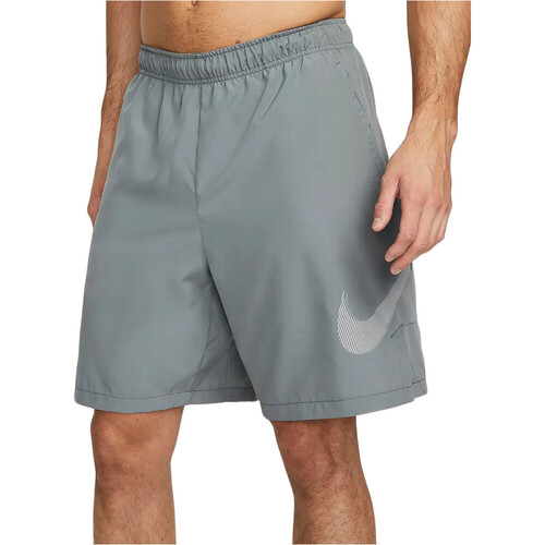 NIKE M NK DF FLX WVN SHRT 9IN GFX gris