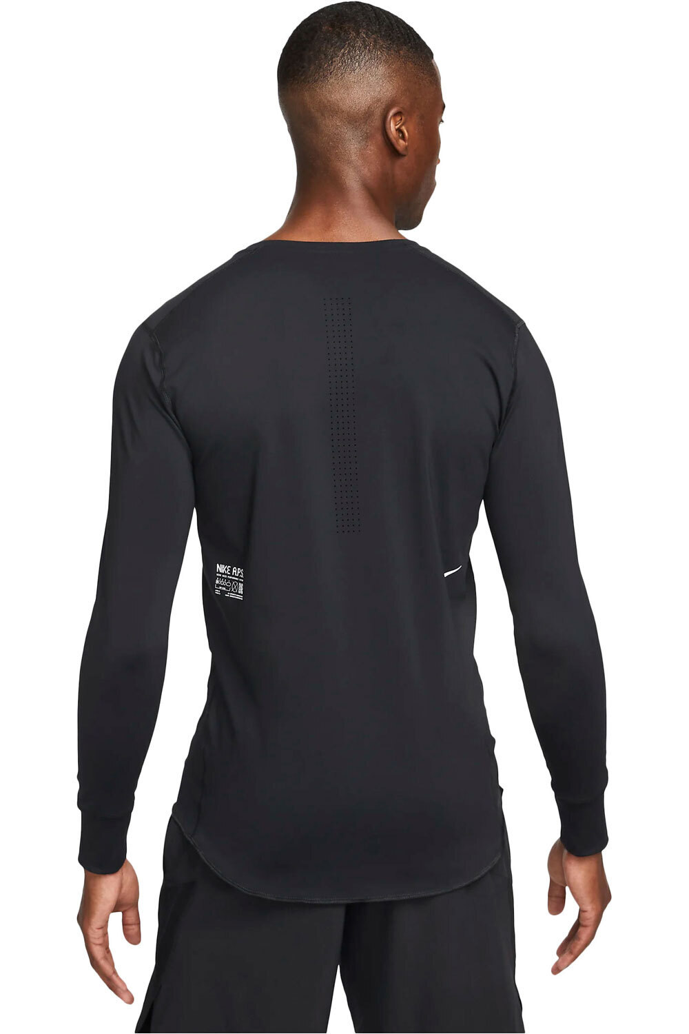 Nike camiseta fitness hombre Nike M NK DFADV AXIS REC TOP vista trasera Nike camiseta fitness hombre Nike M NK DFADV AXIS REC TOP vista trasera