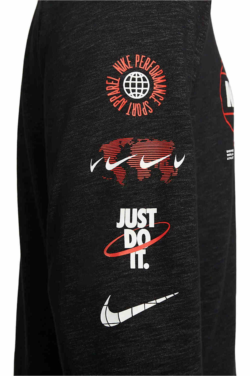 Nike camiseta fitness hombre Nike M NK DF TEE LS SLUB FH GFX 03 Nike camiseta fitness hombre Nike M NK DF TEE LS SLUB FH GFX 03