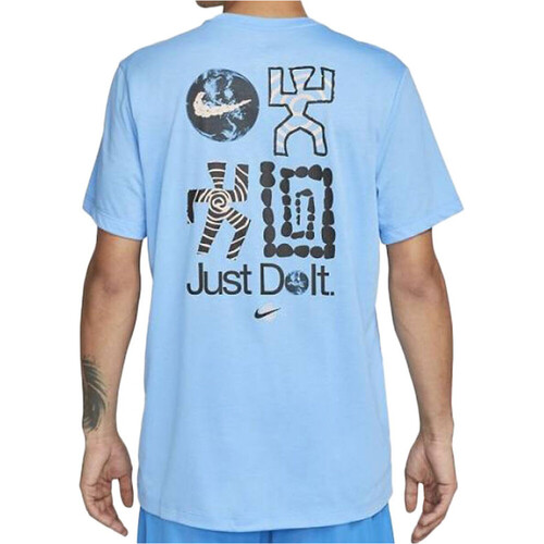 NIKE M NK DF TEE DB WC 3 azul