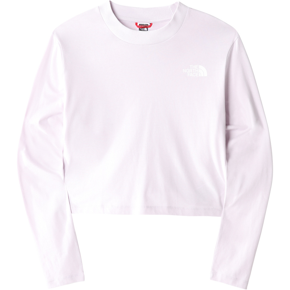 The North Face camiseta manga larga mujer The North Face W LS CROP TEE vista frontal The North Face camiseta manga larga mujer The North Face W LS CROP TEE vista frontal