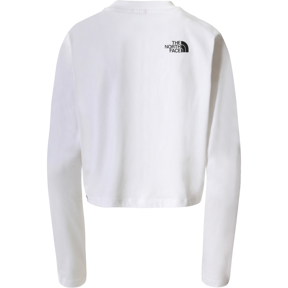 The North Face camiseta manga larga mujer The North Face W LS CROP TEE vista trasera The North Face camiseta manga larga mujer The North Face W LS CROP TEE vista trasera
