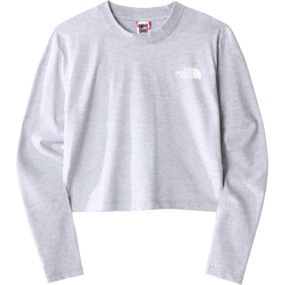 The North Face camiseta manga larga mujer The North Face W LS CROP TEE vista frontal The North Face camiseta manga larga mujer The North Face W LS CROP TEE vista frontal