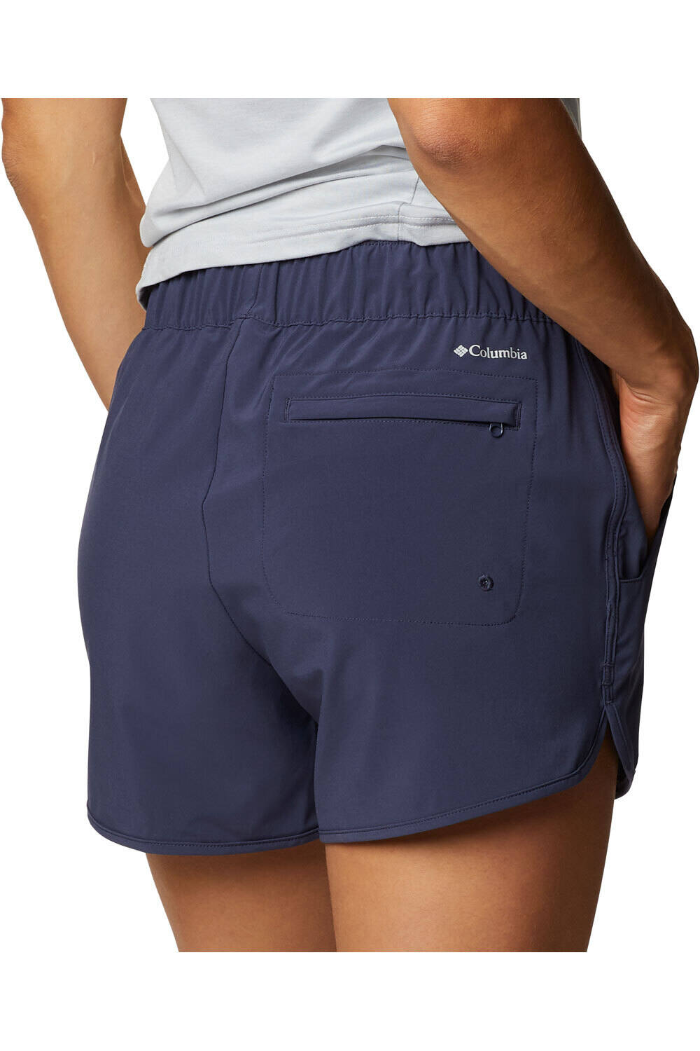 Columbia pantalón corto montaña mujer Pleasant Creek Stretch Short vista detalle Columbia pantalón corto montaña mujer Pleasant Creek Stretch Short vista detalle