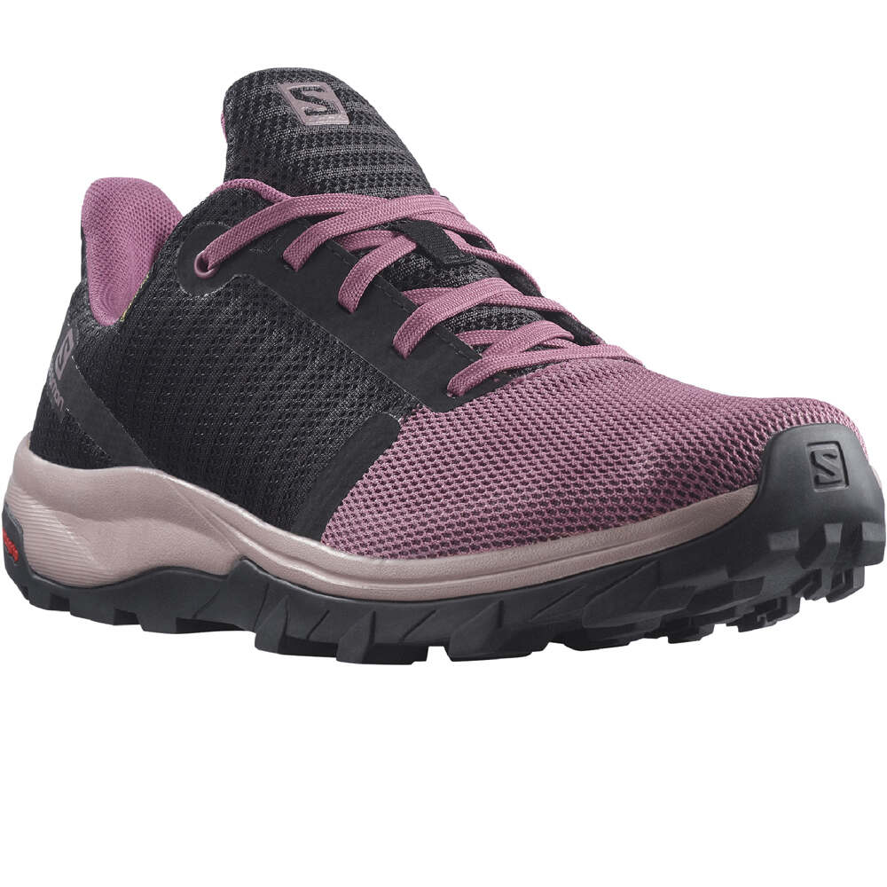 Salomon zapatilla trekking mujer Salomon OUTBOUND PRISM GTX W lateral interior Salomon zapatilla trekking mujer Salomon OUTBOUND PRISM GTX W lateral interior