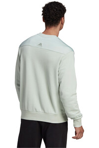 adidas sudadera hombre Adidas M BL Q3 SWT vista trasera adidas sudadera hombre Adidas M BL Q3 SWT vista trasera