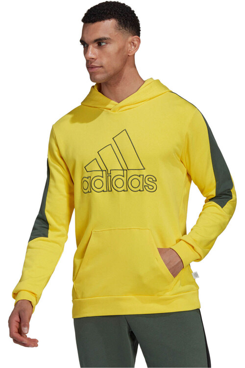 ADIDAS M FI BOS HOODIE amarillo