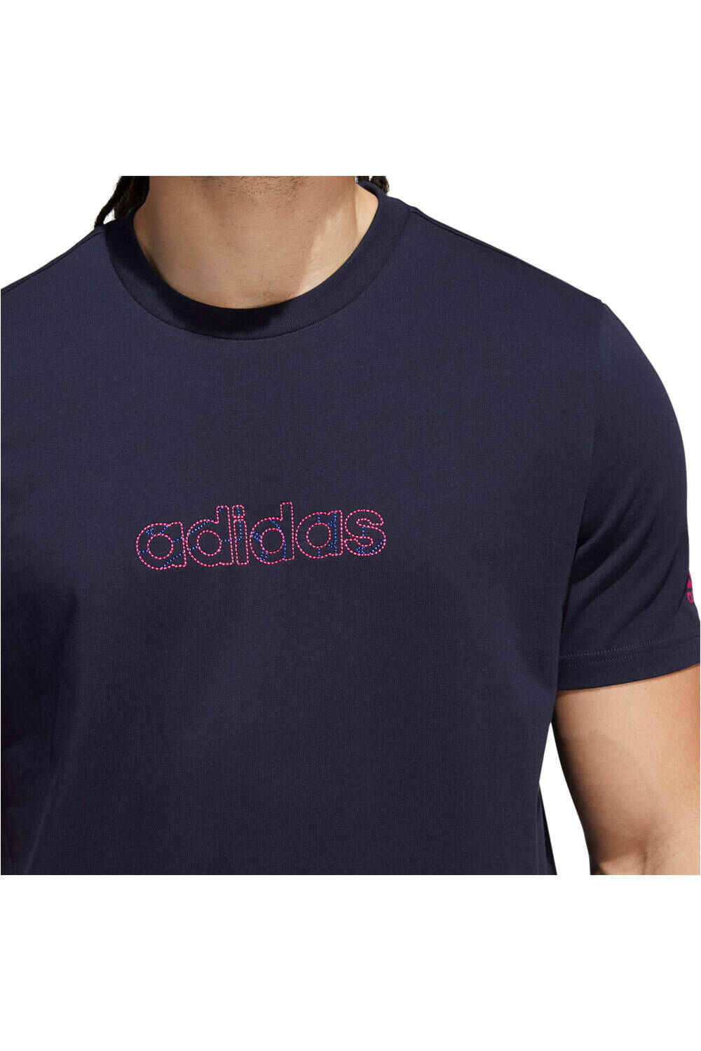 adidas camiseta manga corta hombre Adidas M EMB LIN G T vista detalle adidas camiseta manga corta hombre Adidas M EMB LIN G T vista detalle