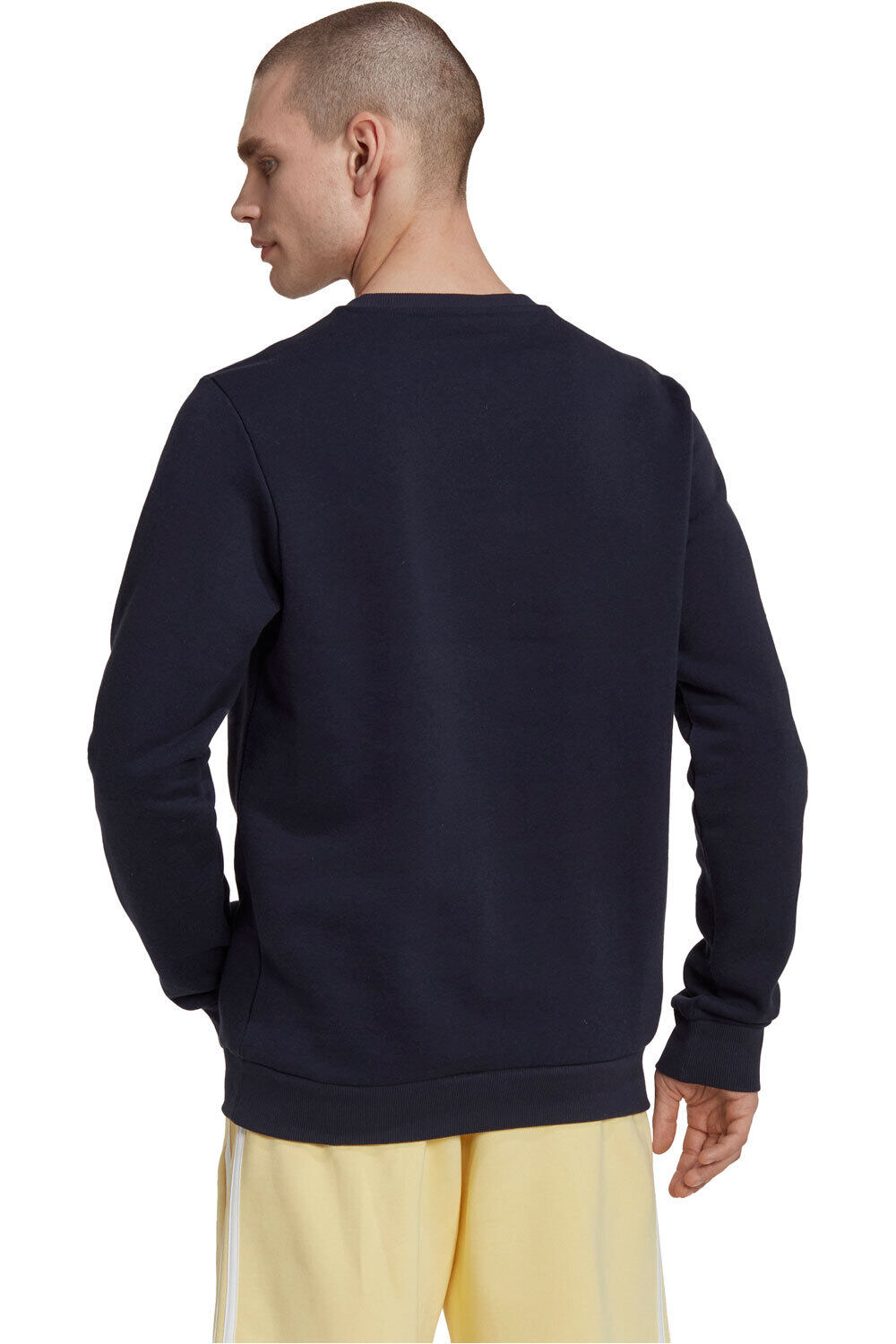 adidas sudadera hombre Adidas M BL FL SWT vista trasera adidas sudadera hombre Adidas M BL FL SWT vista trasera