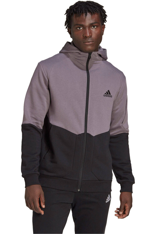 ADIDAS M E4GMDY FL FZ gris