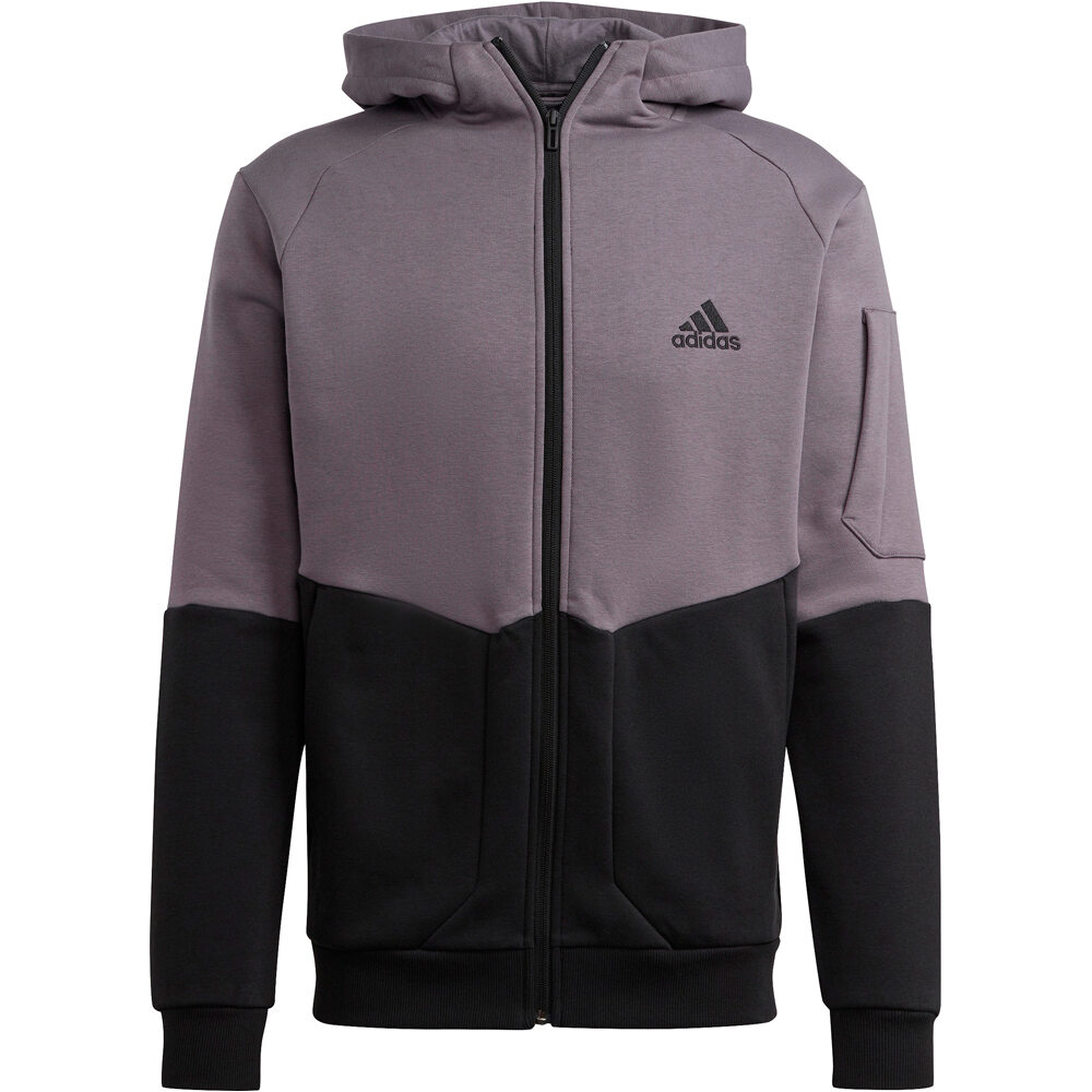 adidas sudadera hombre Adidas M E4GMDY FL FZ vista detalle adidas sudadera hombre Adidas M E4GMDY FL FZ vista detalle