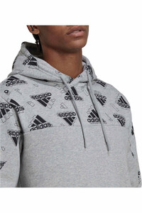 adidas sudadera hombre Adidas M FL GFX Hoodie vista detalle adidas sudadera hombre Adidas M FL GFX Hoodie vista detalle
