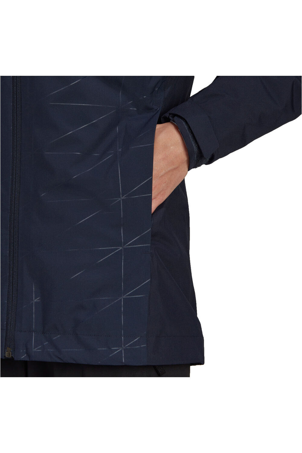 adidas chaqueta impermeable mujer Adidas W MT Rain In Jk vista detalle adidas chaqueta impermeable mujer Adidas W MT Rain In Jk vista detalle