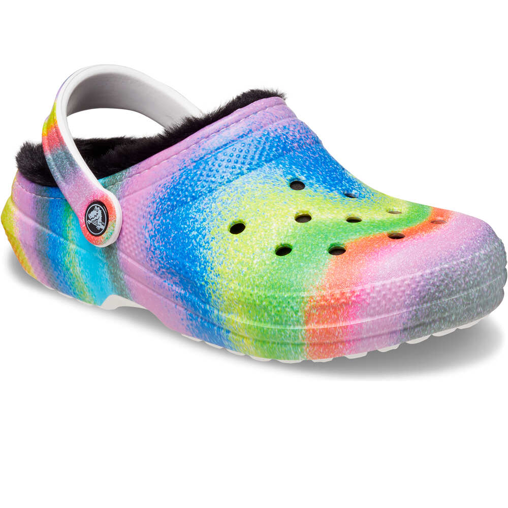 Crocs zueco hombre Crocs Classic Lined Spray Dye Clog lateral interior Crocs zueco hombre Crocs Classic Lined Spray Dye Clog lateral interior