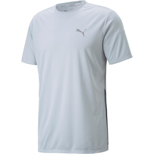 PUMA RUN FAVORITE SS TEE gris