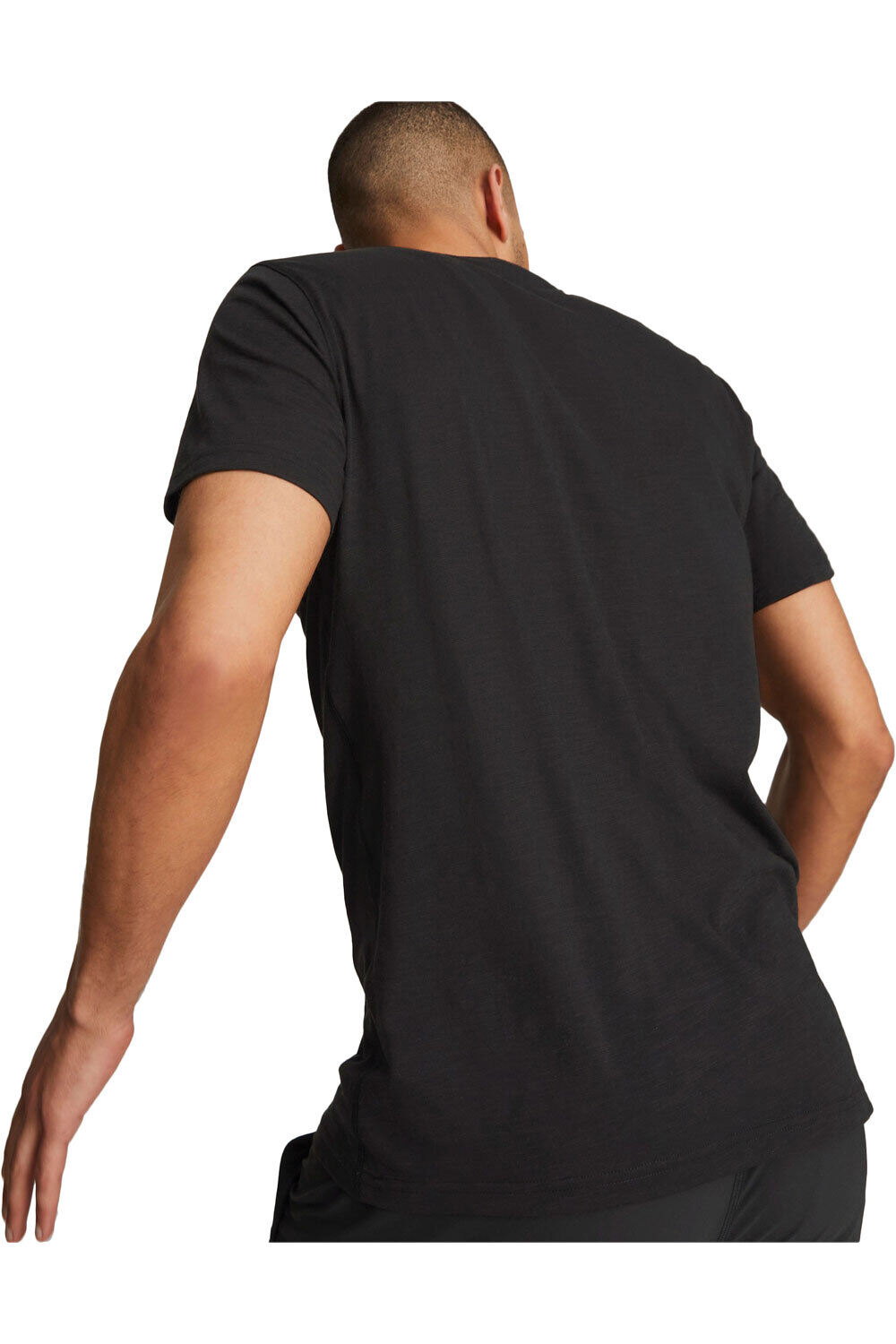 Puma camiseta técnica manga corta hombre Puma PERFORMANCE SLOGAN C vista trasera Puma camiseta técnica manga corta hombre Puma PERFORMANCE SLOGAN C vista trasera