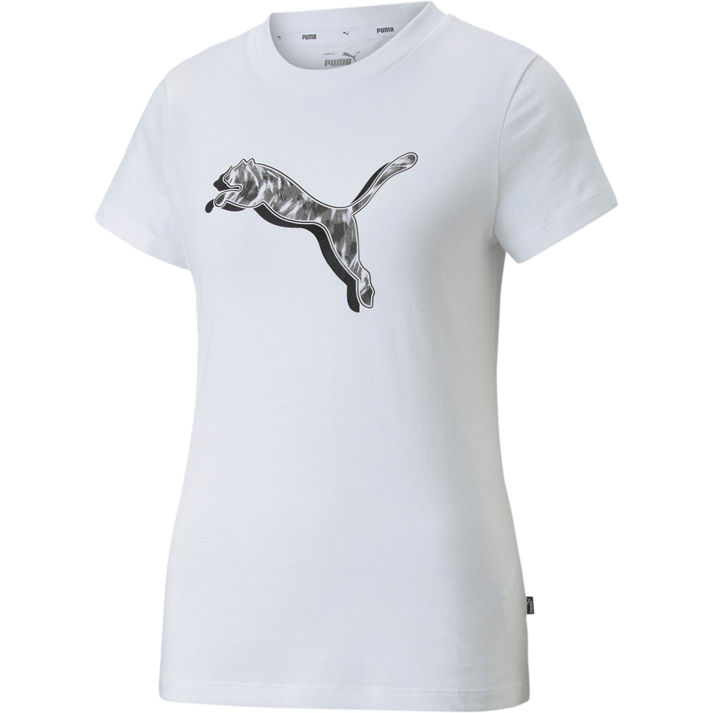 Puma camiseta manga corta mujer Puma Puma Power Safari Gr vista detalle Puma camiseta manga corta mujer Puma Puma Power Safari Gr vista detalle