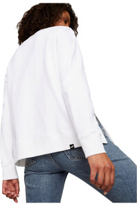 Puma camiseta manga larga mujer Puma HER Crew TR vista trasera Puma camiseta manga larga mujer Puma HER Crew TR vista trasera