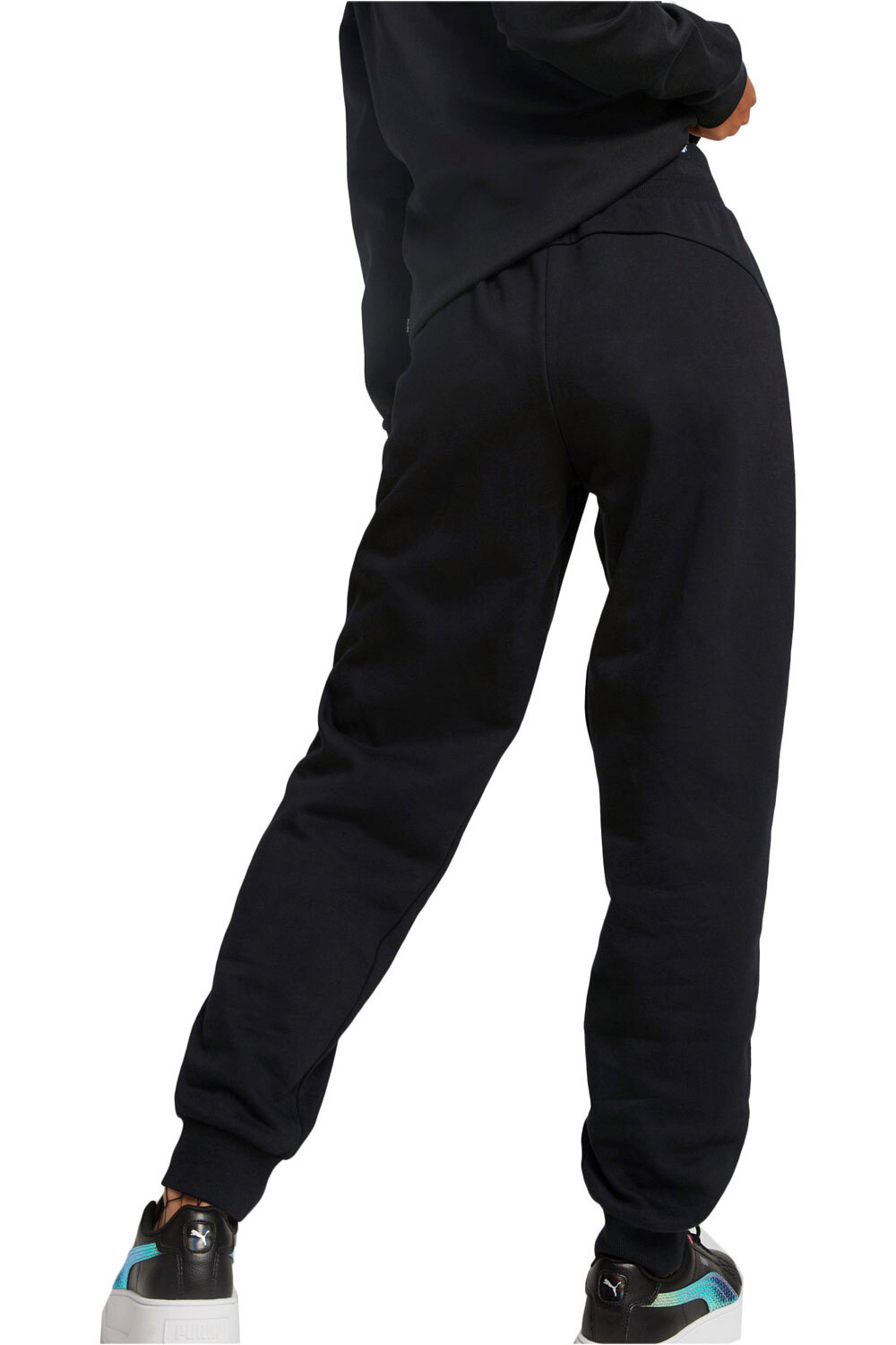 Puma pantalón mujer Puma ESS+ Metallic Pants vista trasera Puma pantalón mujer Puma ESS+ Metallic Pants vista trasera