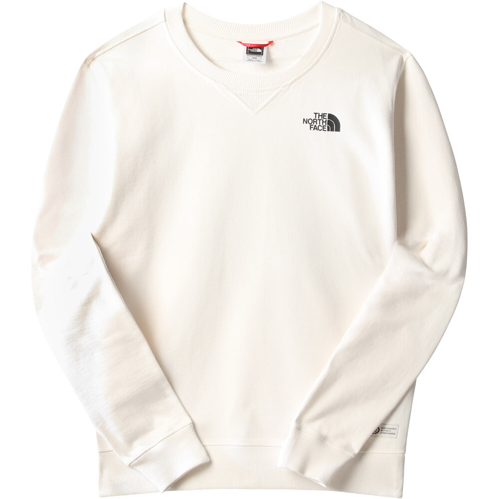 The North Face sudadera hombre The North Face M RE-GRIND CREW vista frontal The North Face sudadera hombre The North Face M RE-GRIND CREW vista frontal