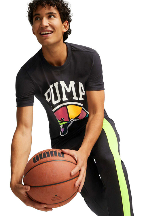 PUMA BOX OUT SS TEE 1 negro