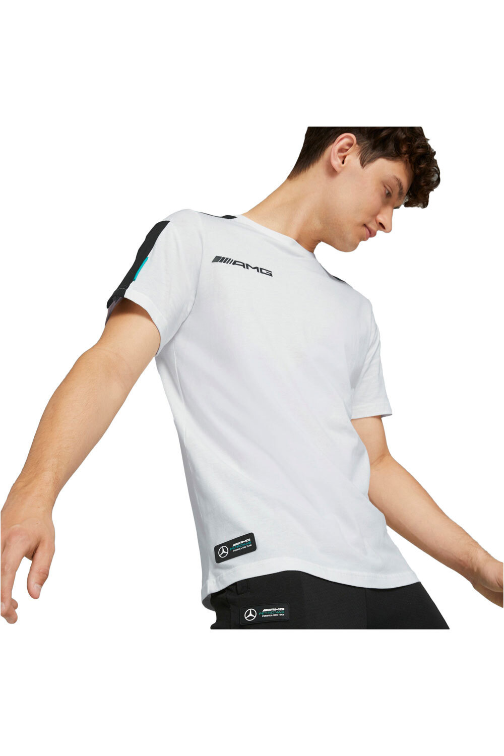 Puma camiseta manga corta hombre Puma MAPF1 MT7 Tee vista frontal Puma camiseta manga corta hombre Puma MAPF1 MT7 Tee vista frontal